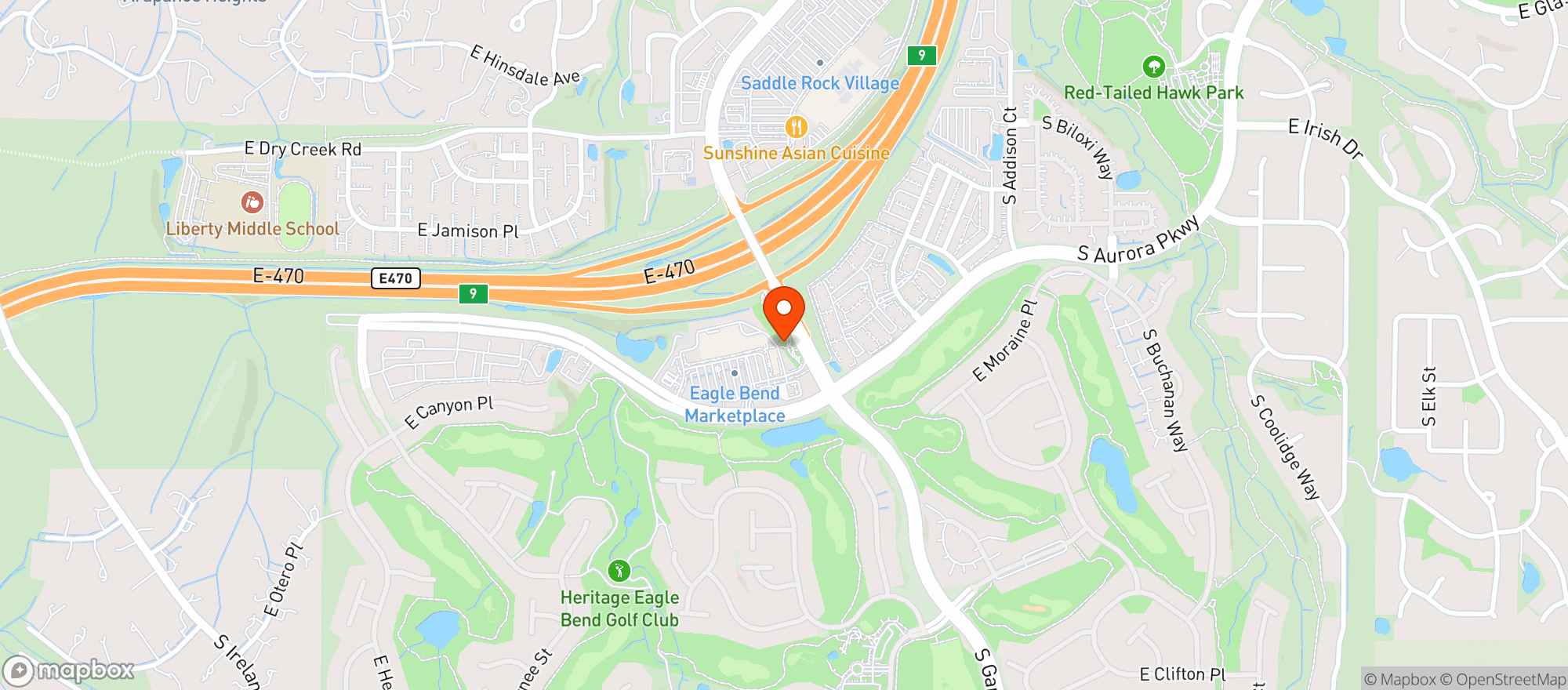 Map showing Reserve List Eagle Bend Liquor