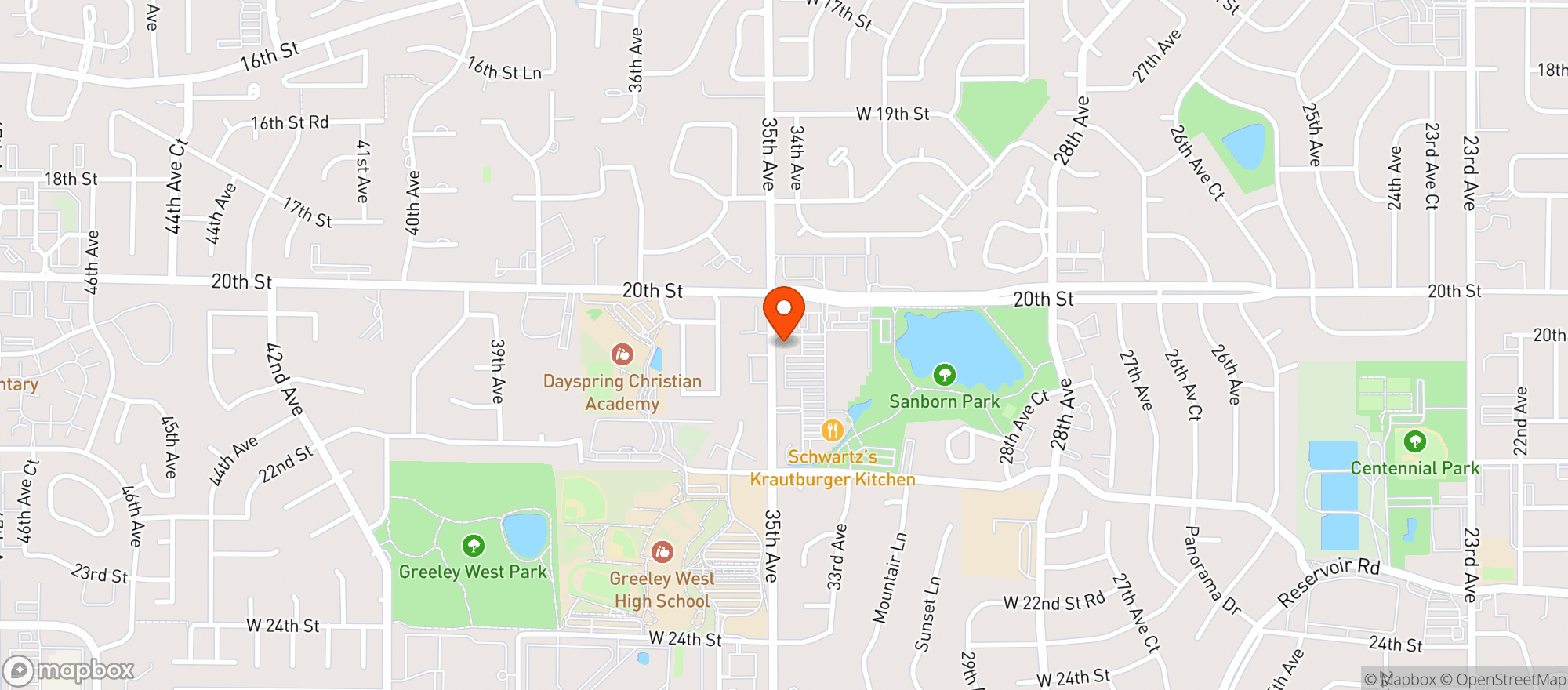 Map showing Westlake wine and spirits