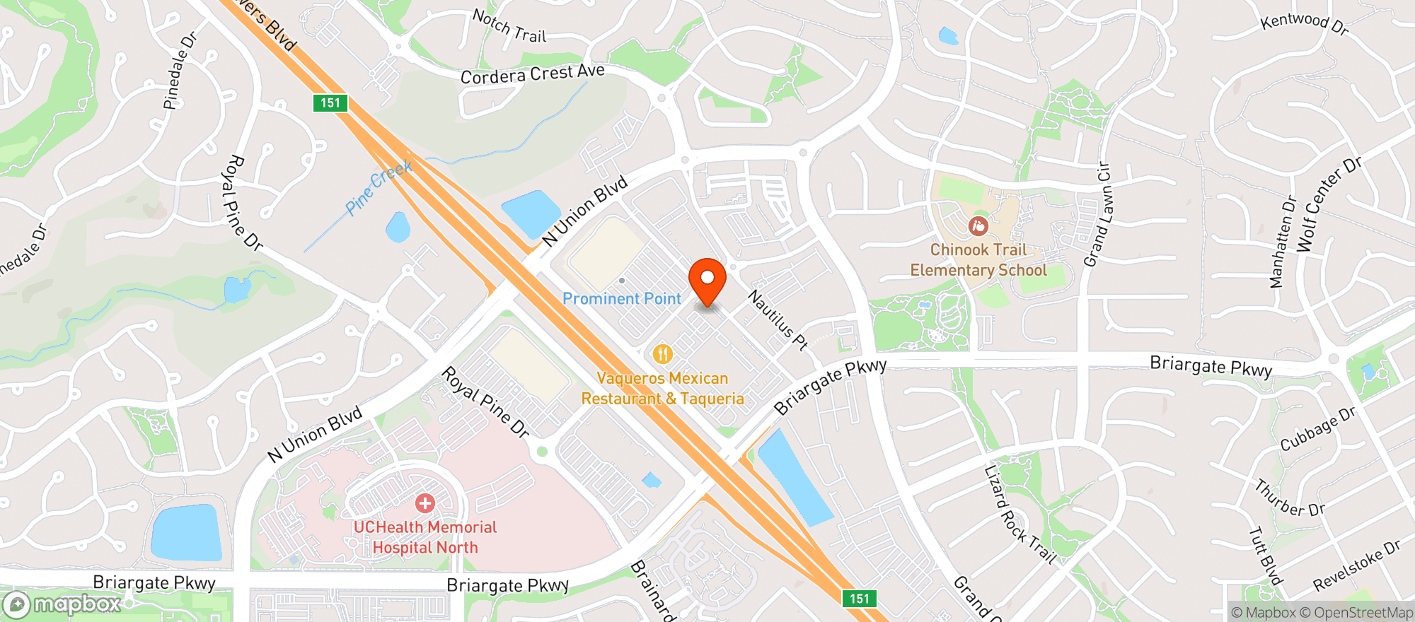 Map showing Abbys Irish Pub