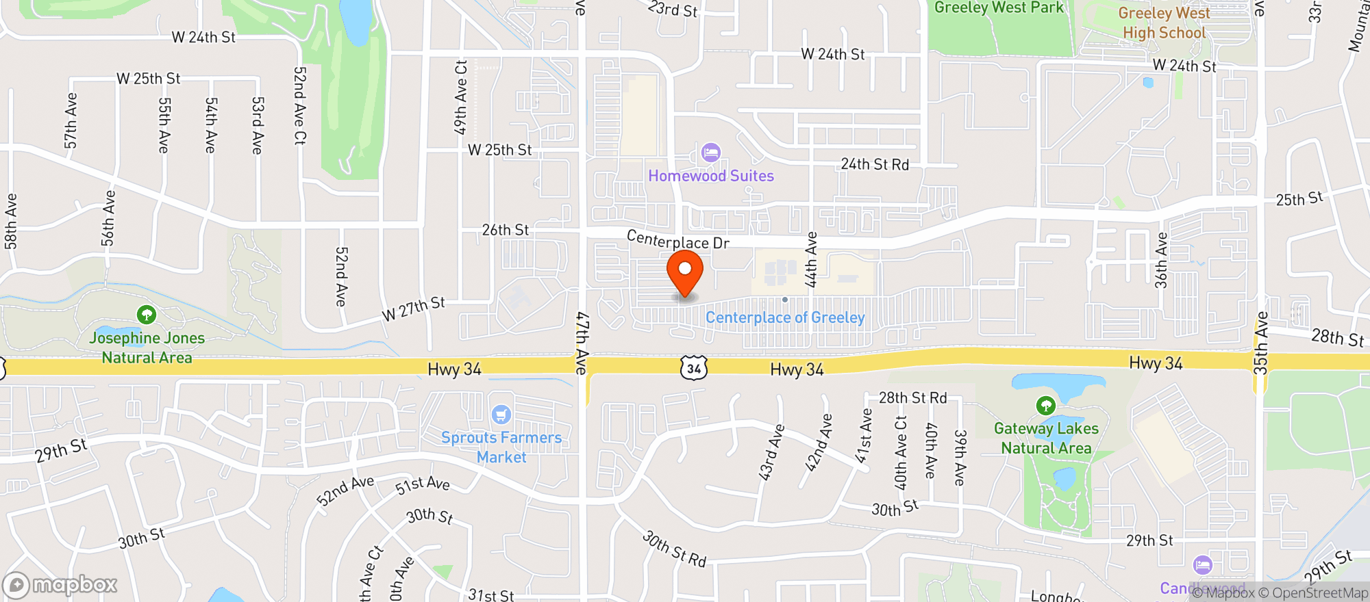Map showing Gnc