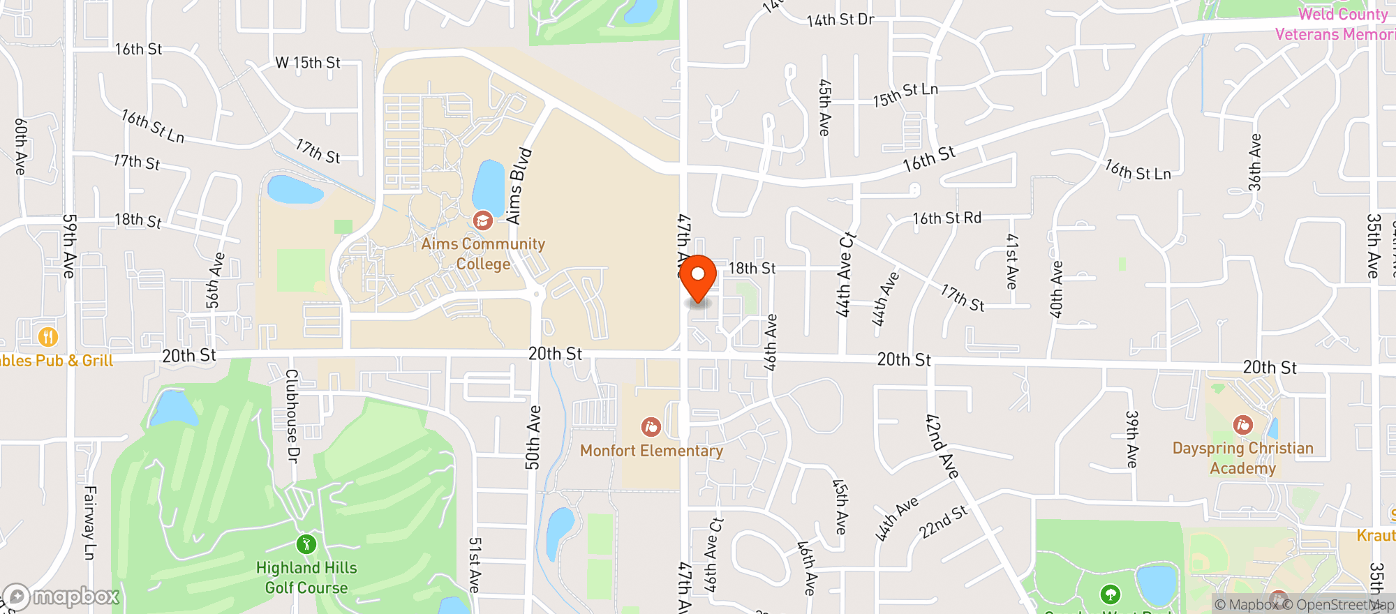 Map showing College Green Liquor
