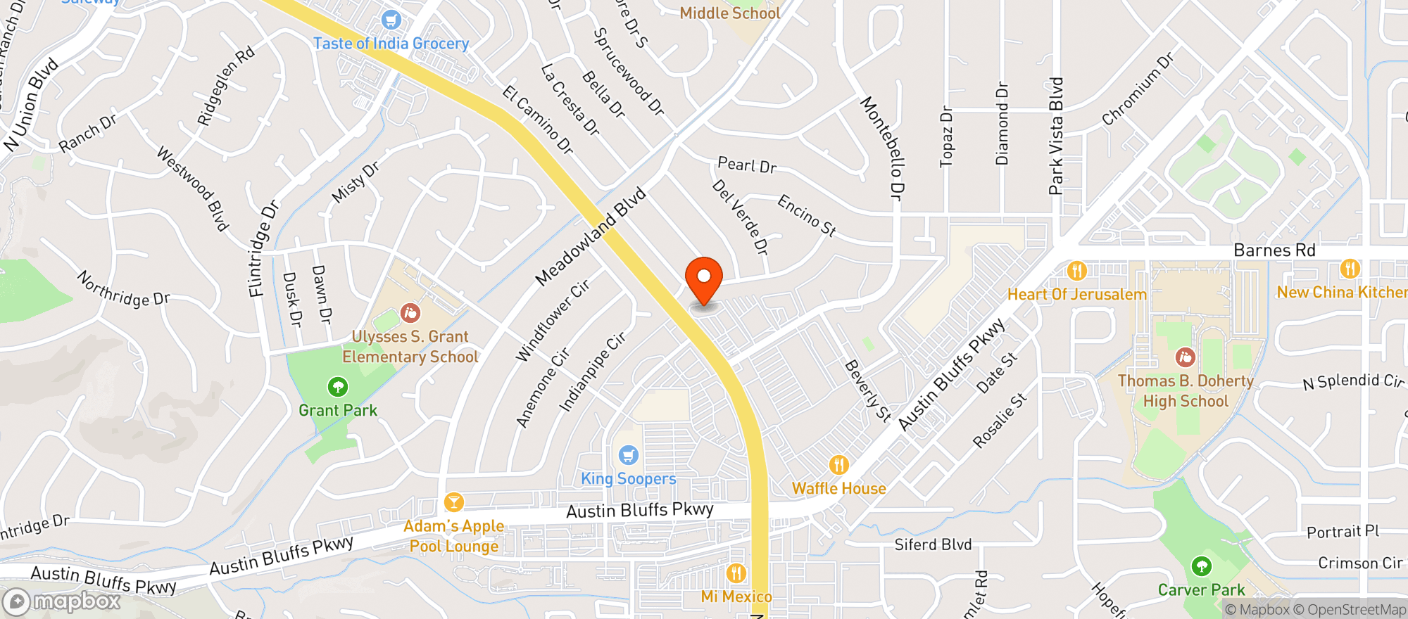 Map showing OHANA KAVA BAR