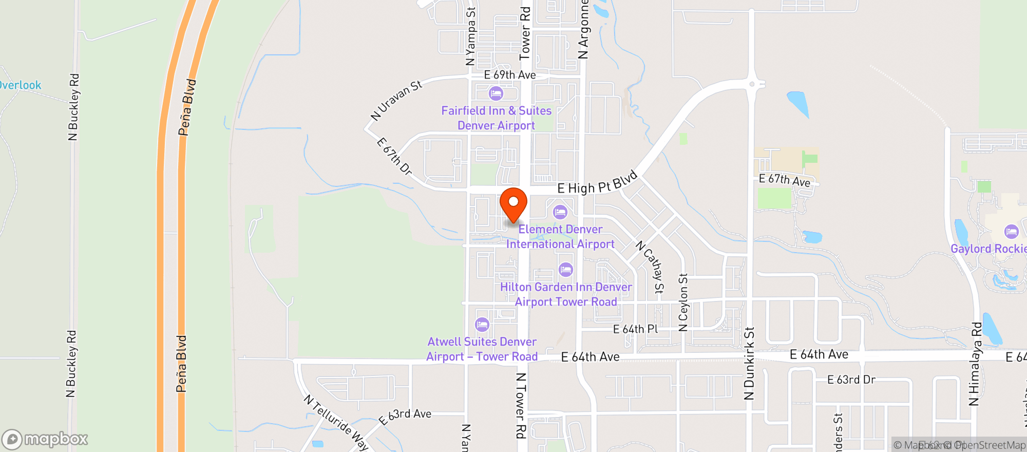 Map showing Renegado Tacos & Margaritas
