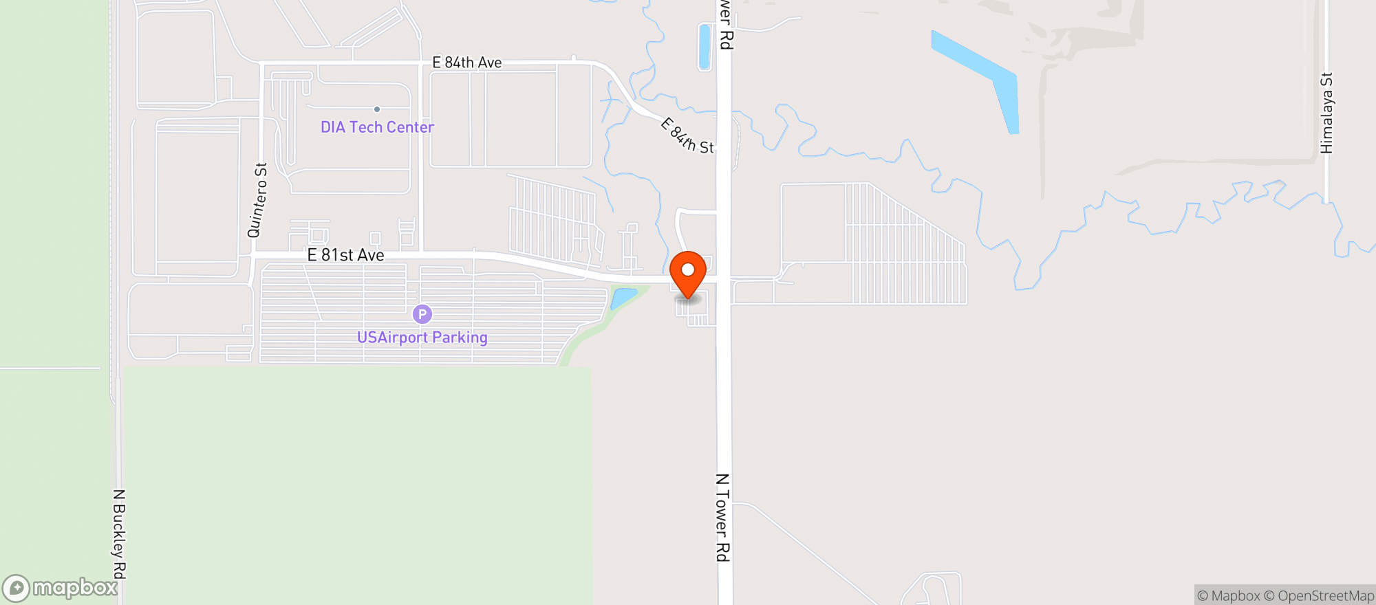 Map showing Quiktrip #4207