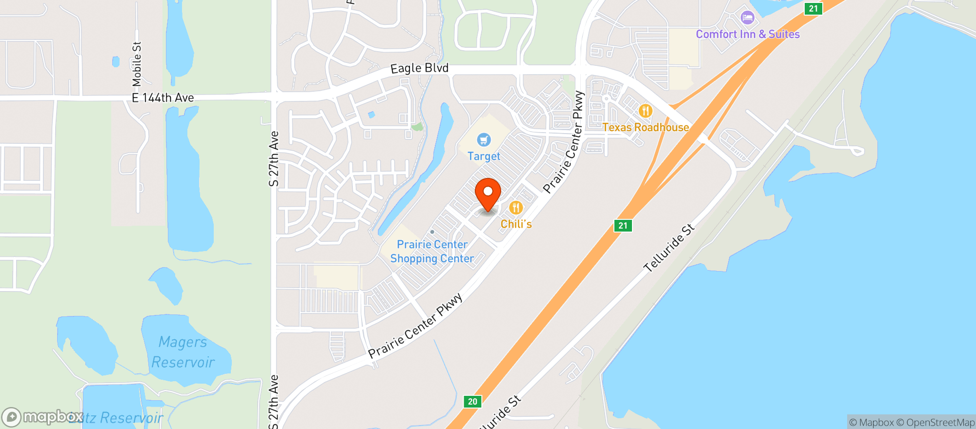 Map showing Gnc