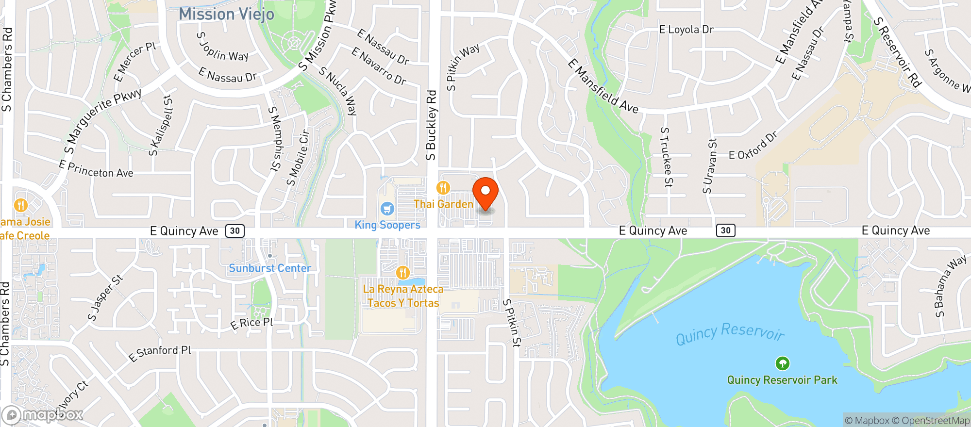 Map showing Summer Valley Liquors