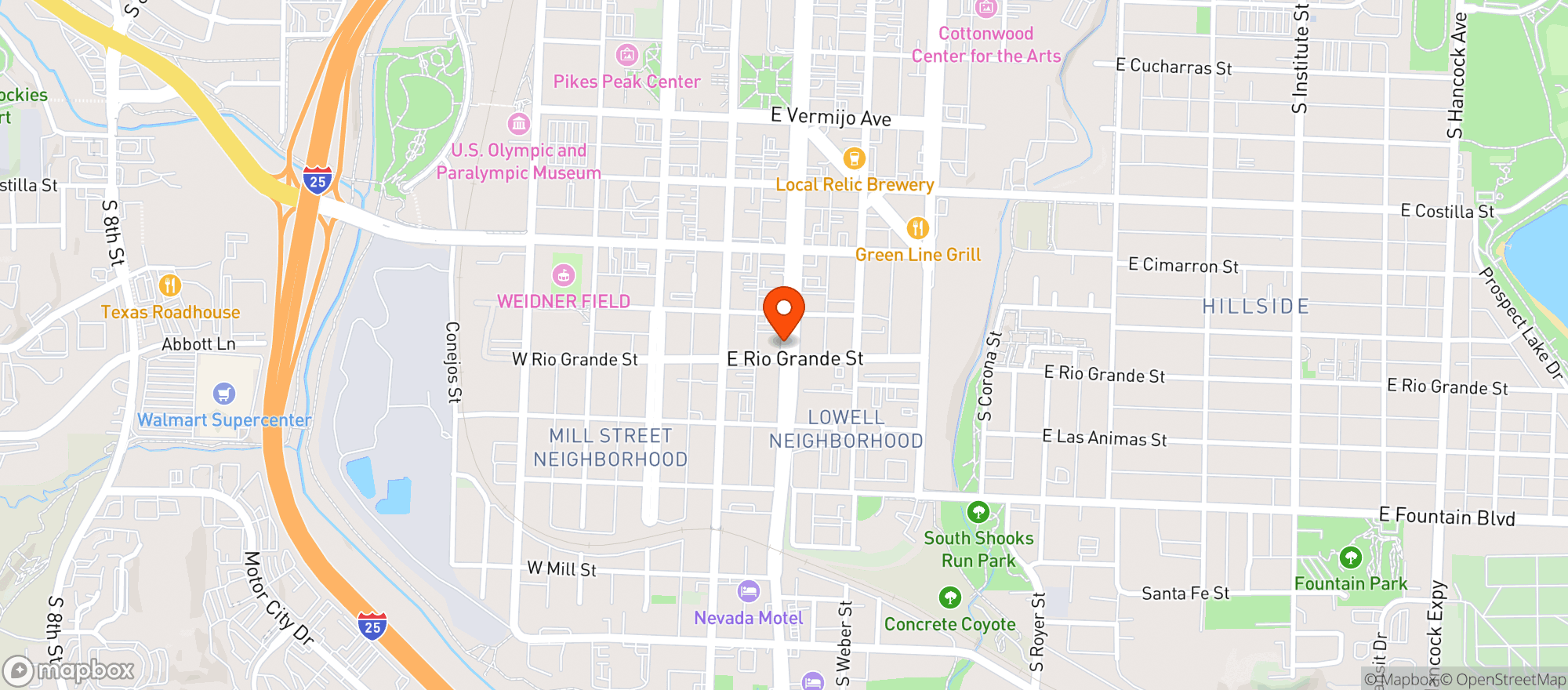 Map showing Bread And Butter Market