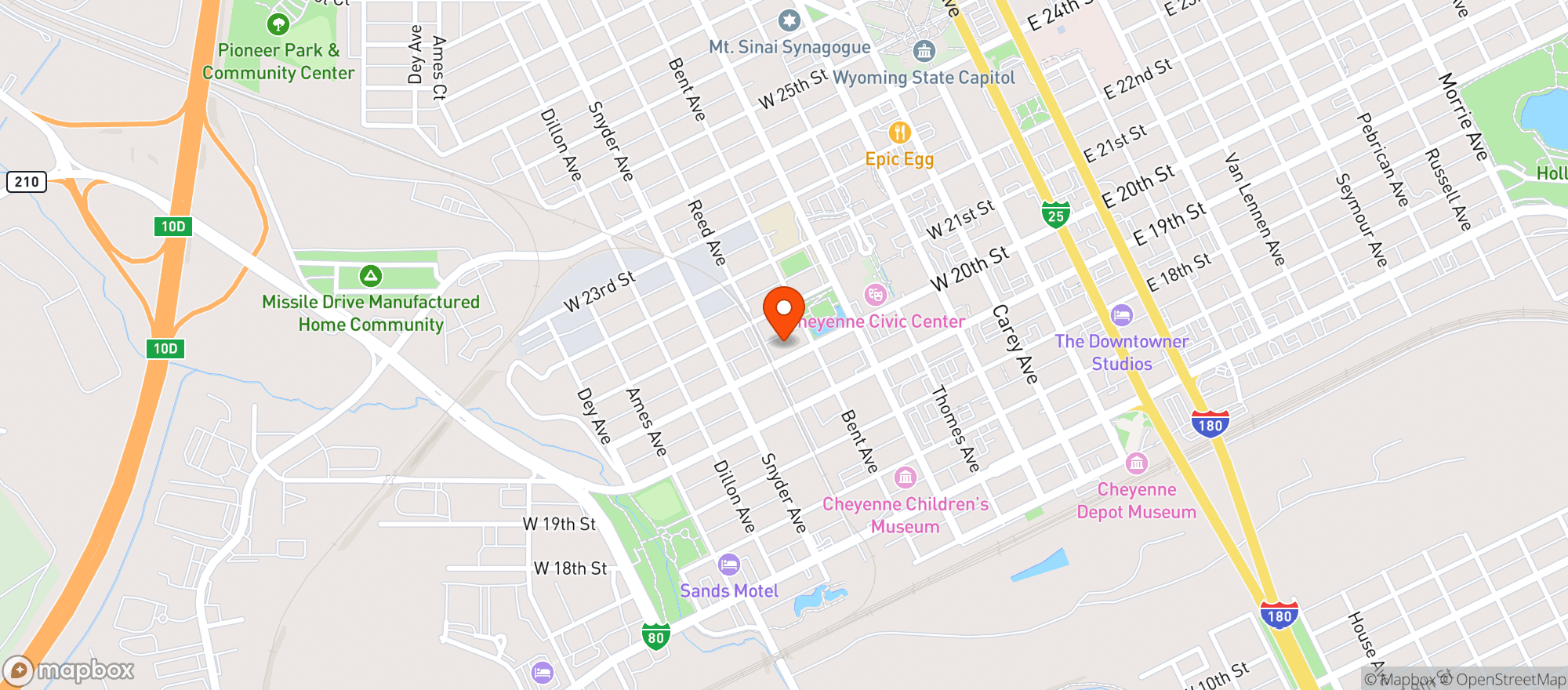 Map showing Westby Edge Brewing