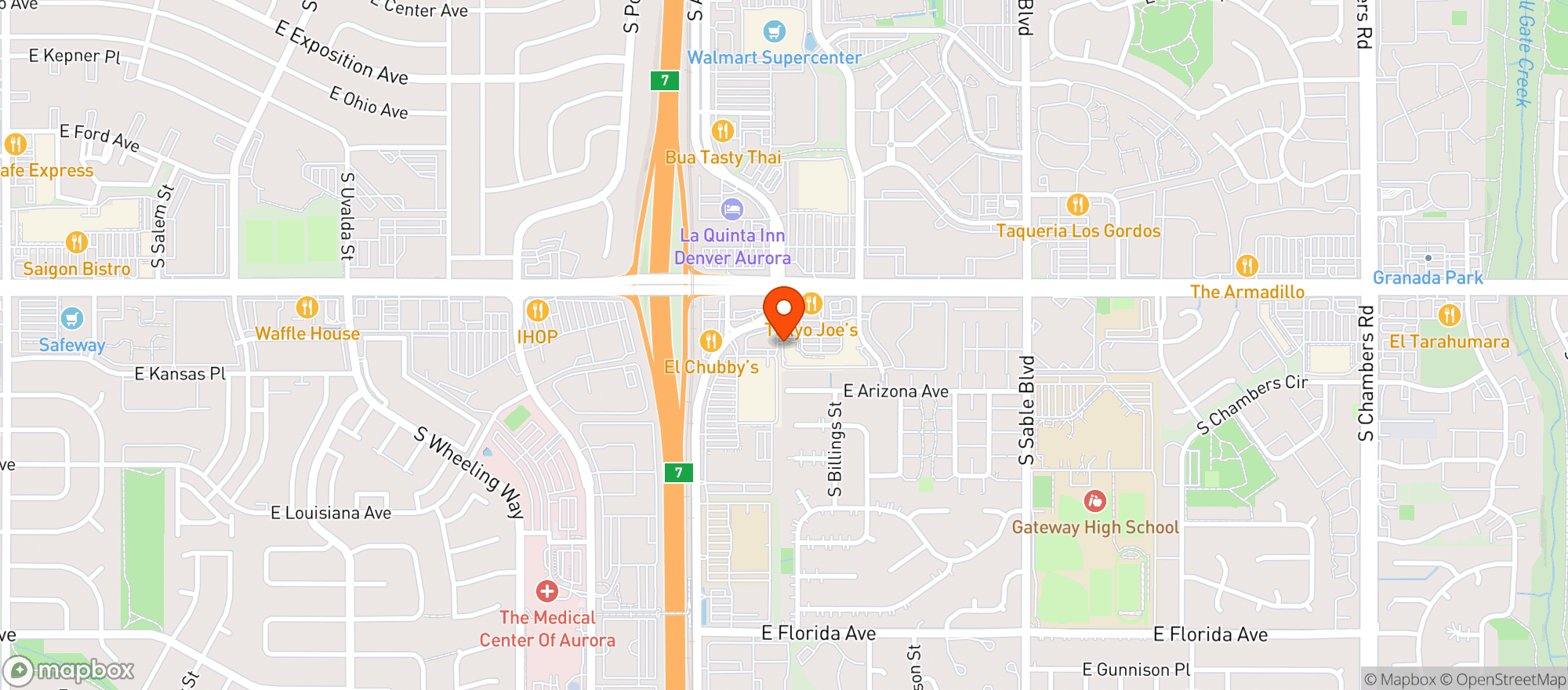Map showing Smile Liquors