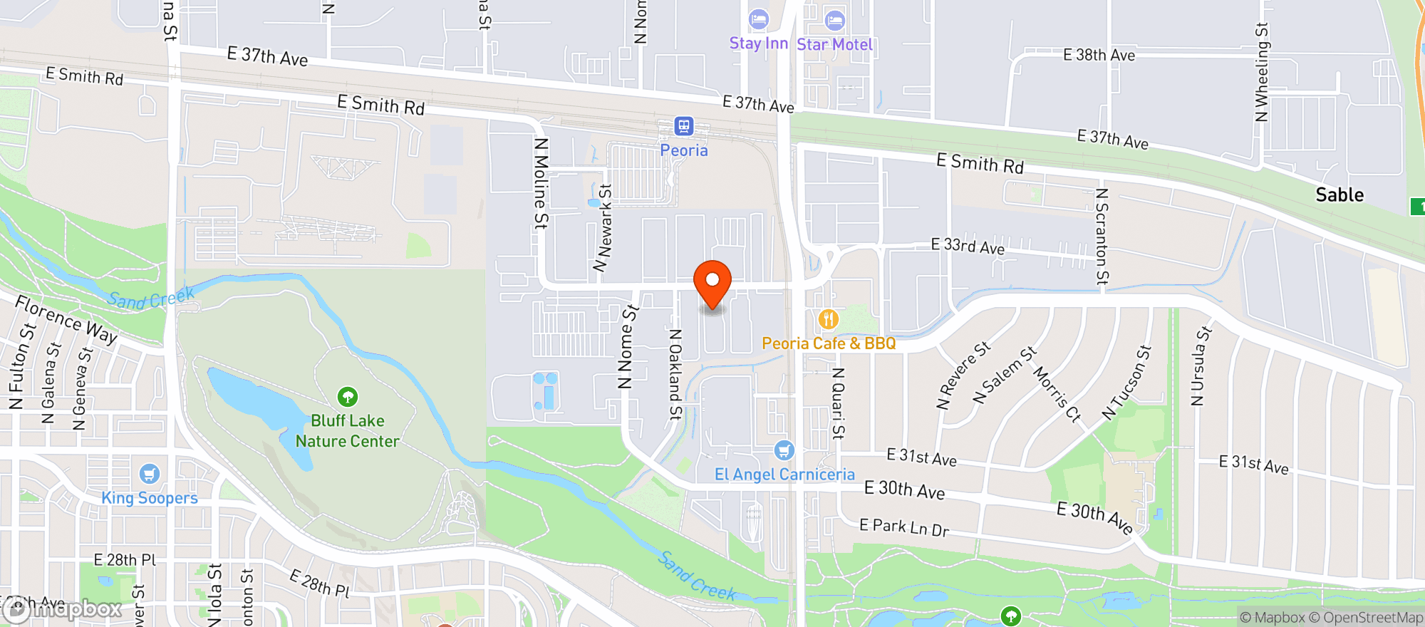 Map showing Best Buds Dispensary