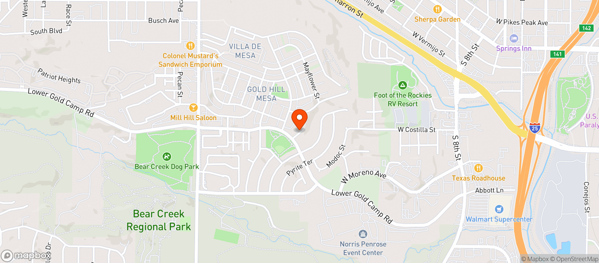 Map showing Edenology