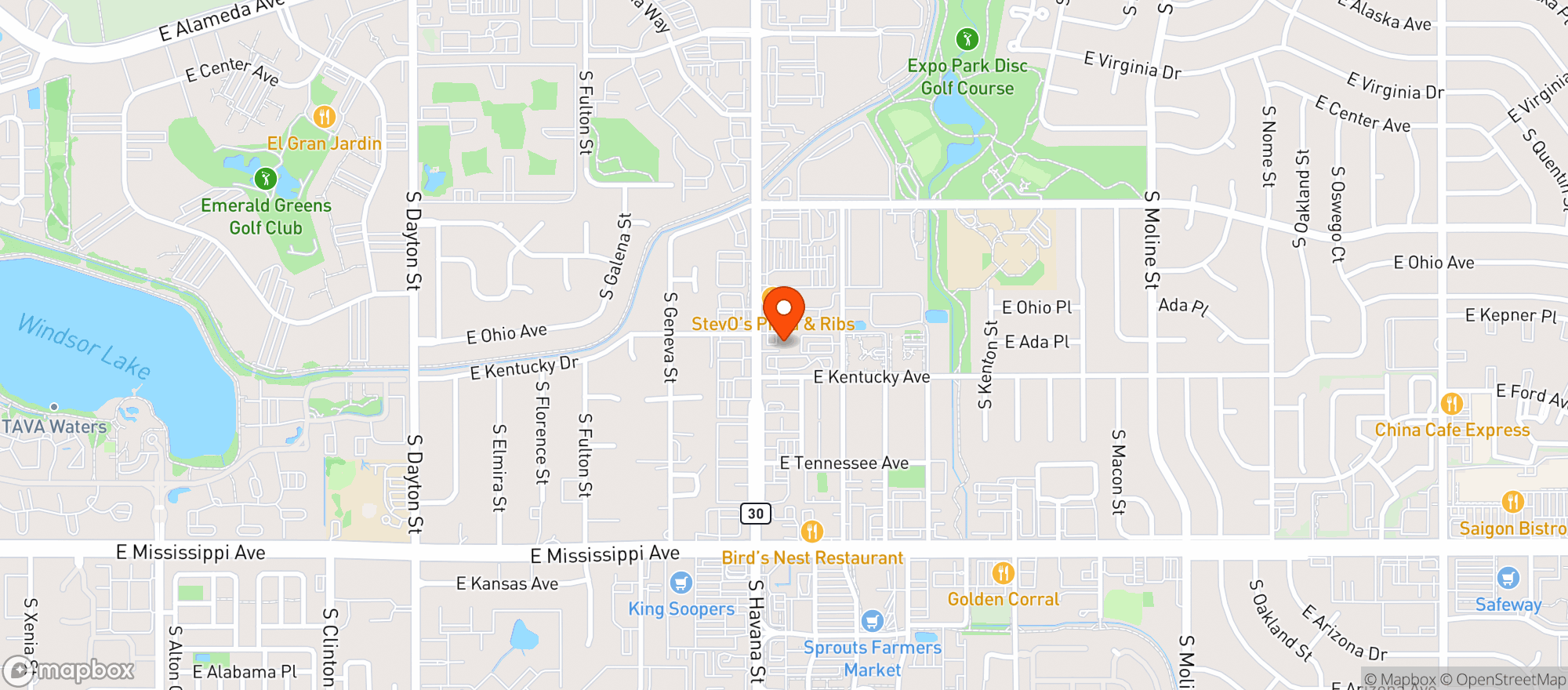 Map showing Bottle Shop