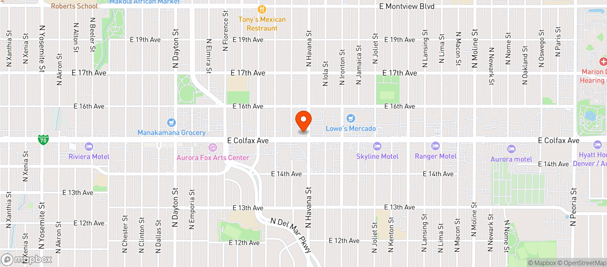 Map showing Fired Llc