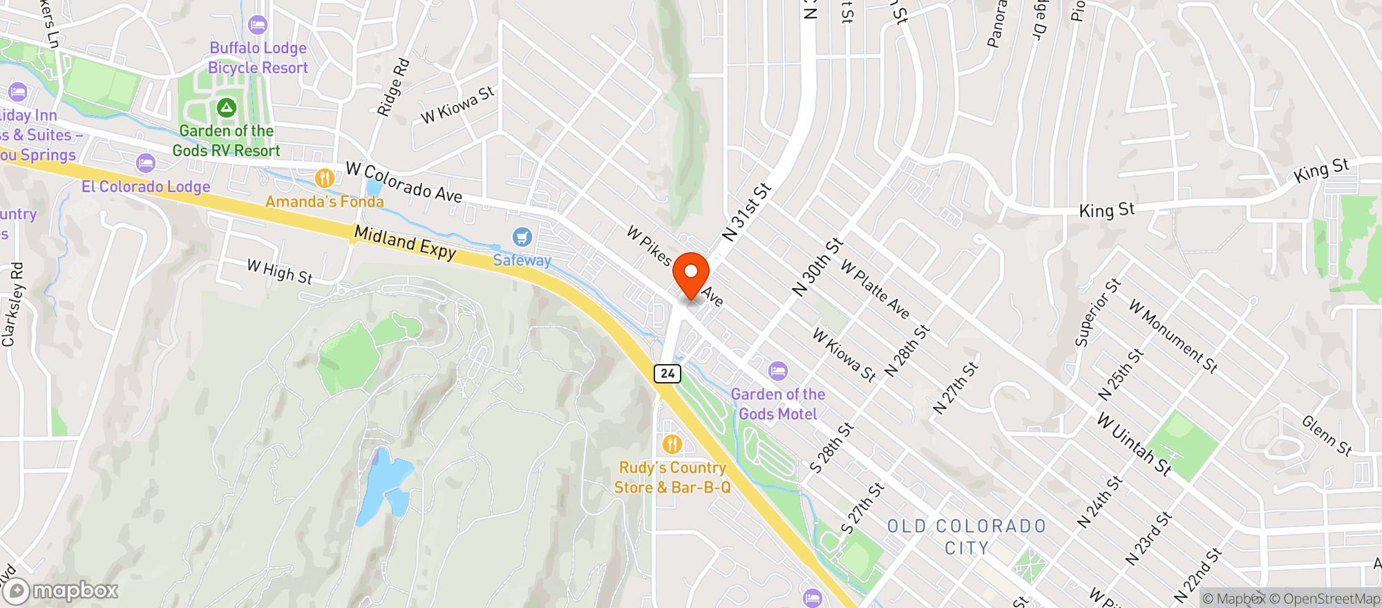 Map showing Spff Colo Llc