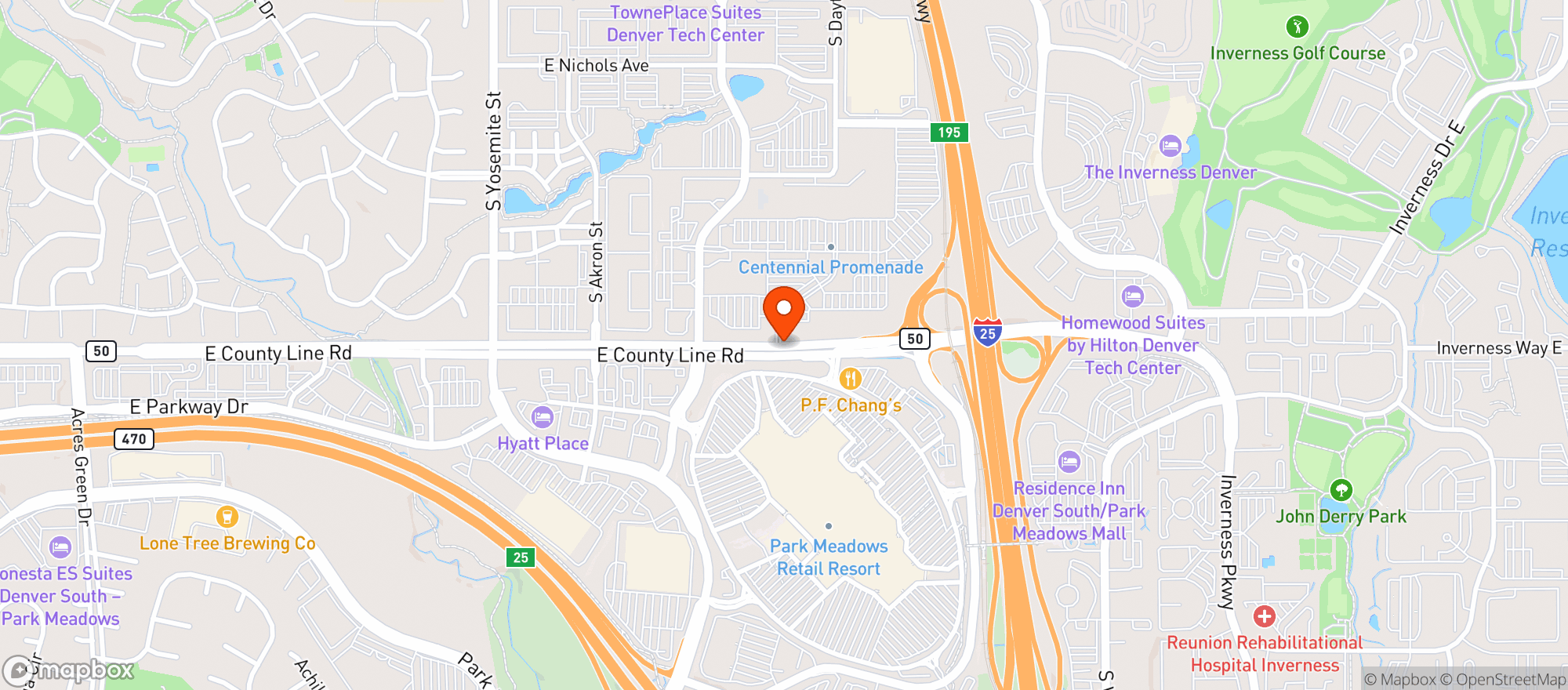 Map showing World Market Englewood