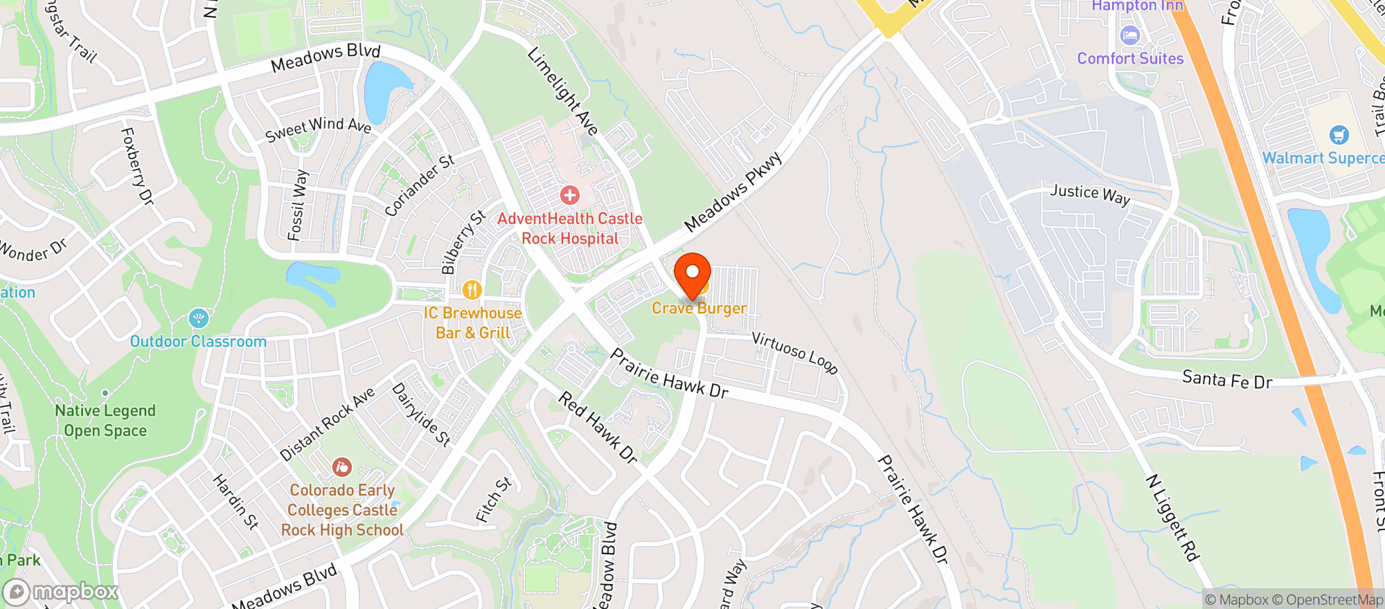 Map showing The Old North End