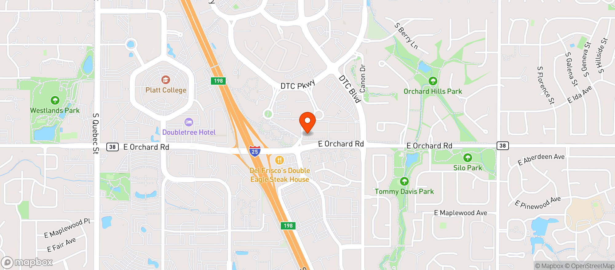 Map showing Mama Kim Welness Kitchen