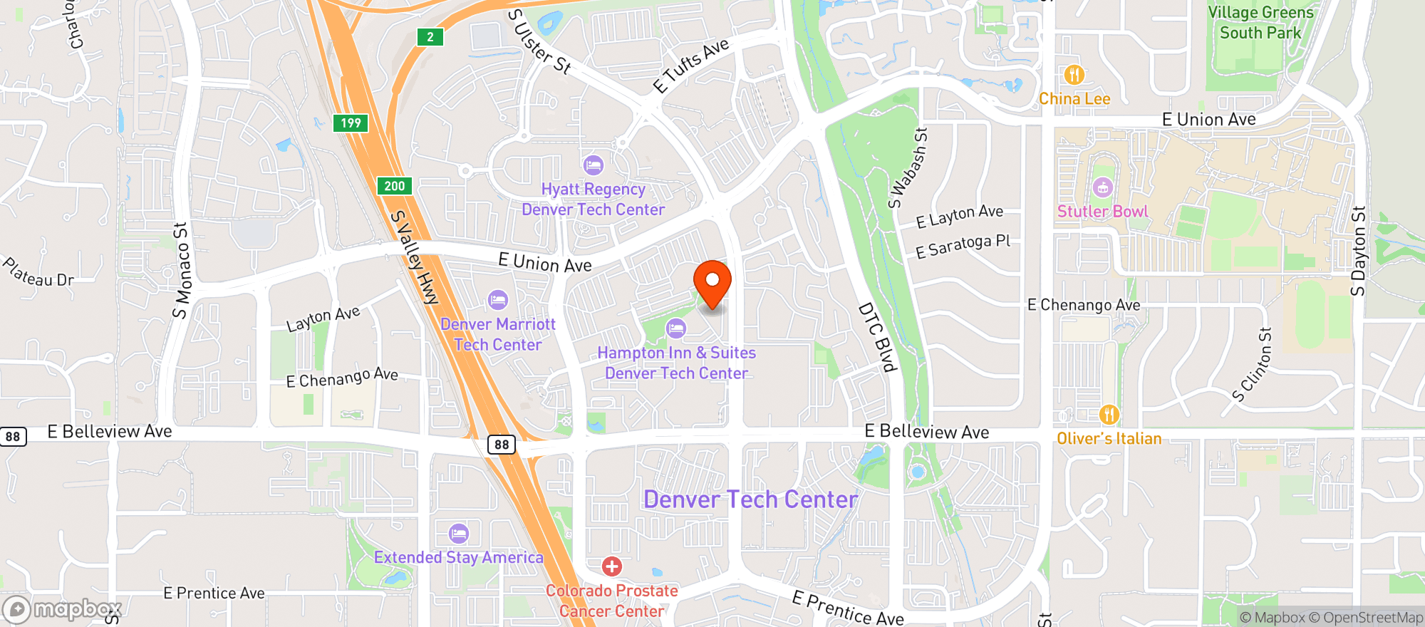 Map showing Darcys