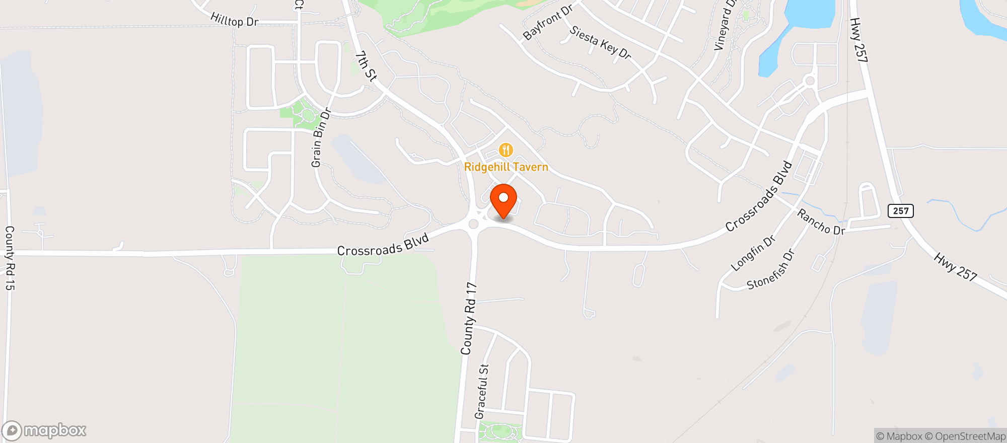 Map showing Maverik