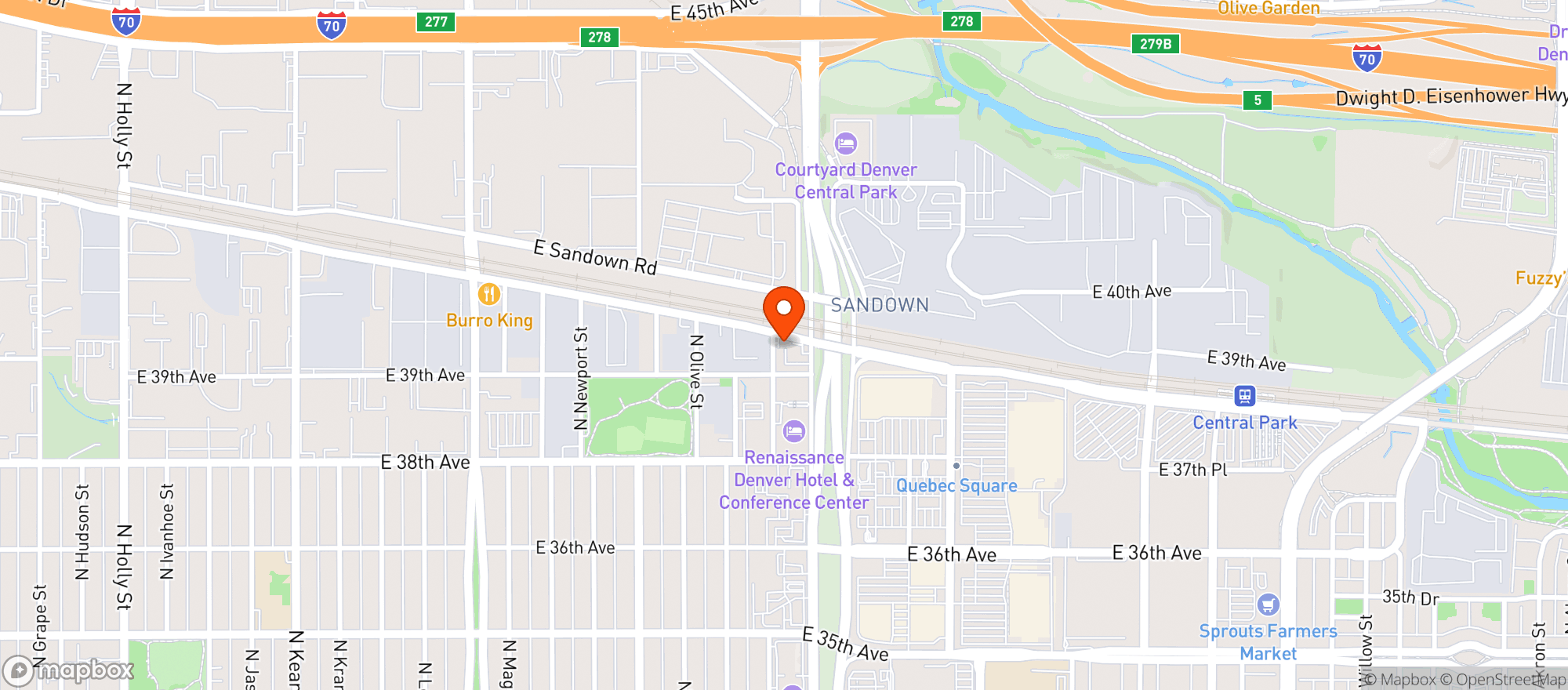 Map showing Xclusive Cannabis