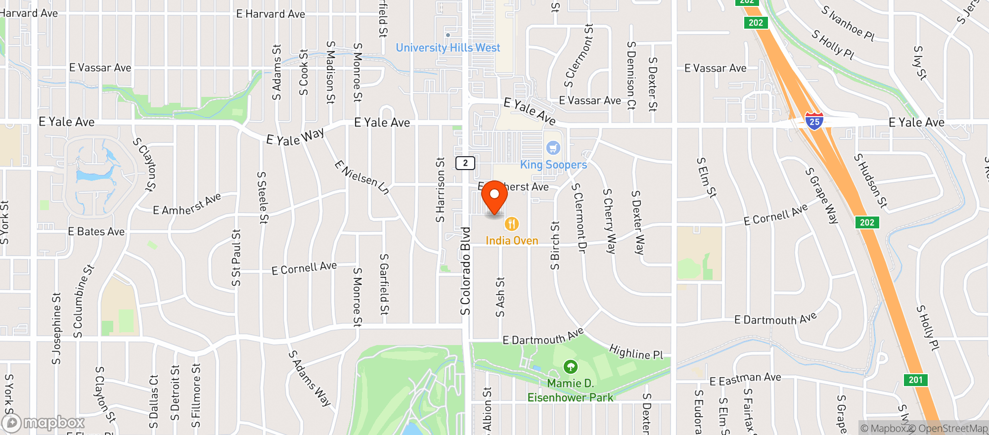 Map showing SPROUTS FARMERS MARKET