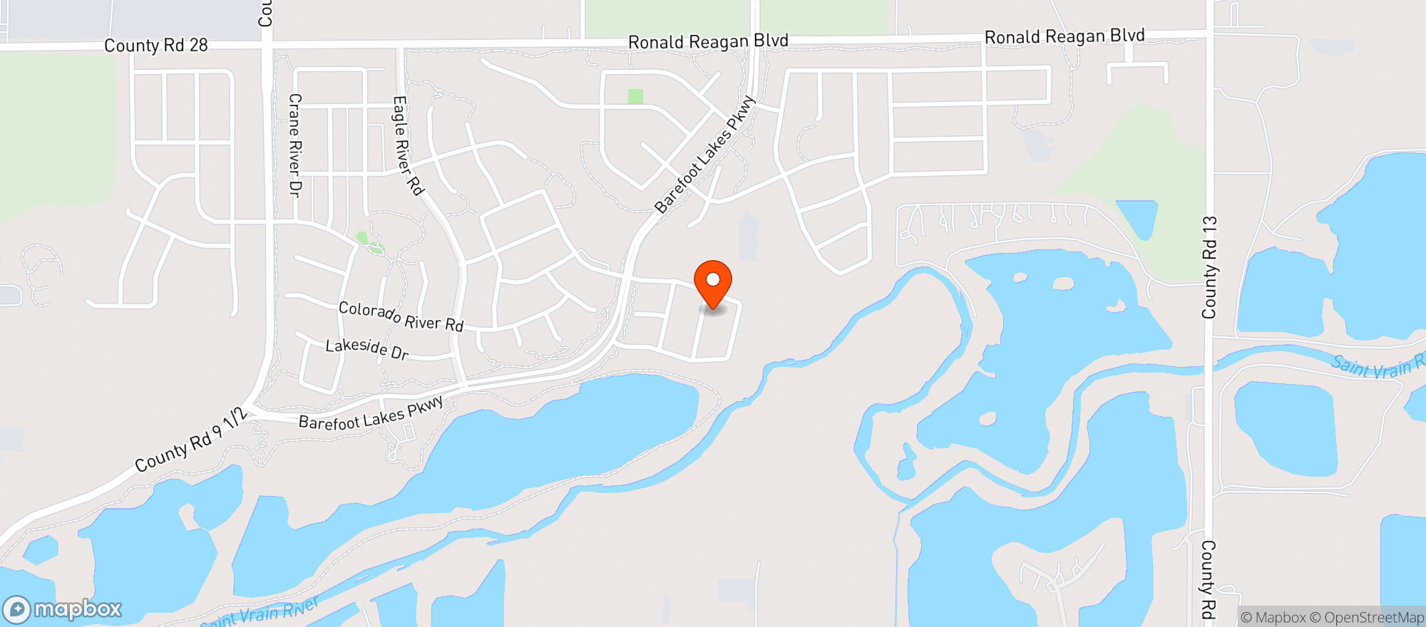 Map showing Rizzo’s LTD