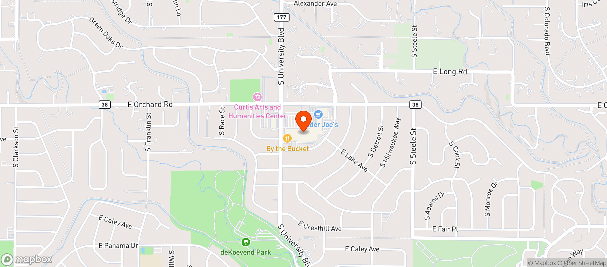 Map showing Bouzy Wine & Spirits