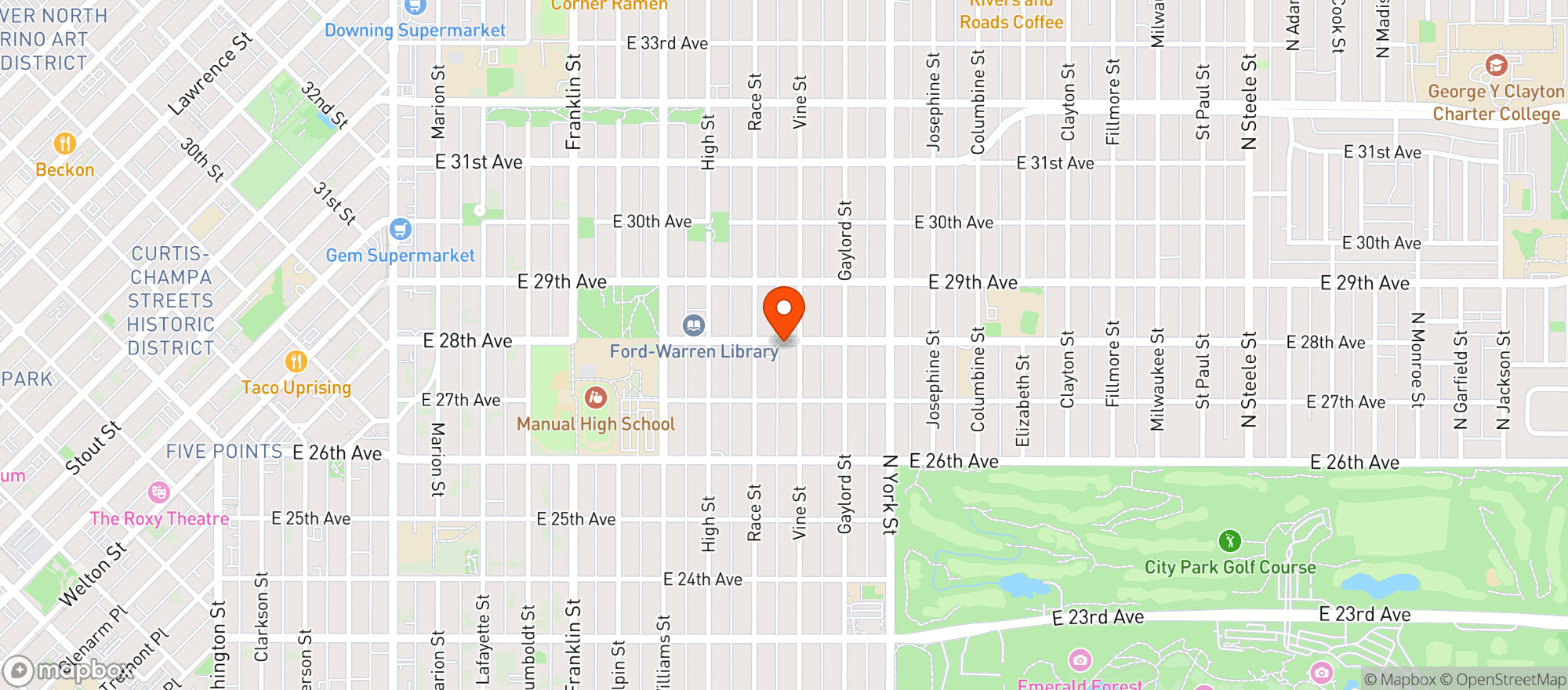 Map showing Point Easy