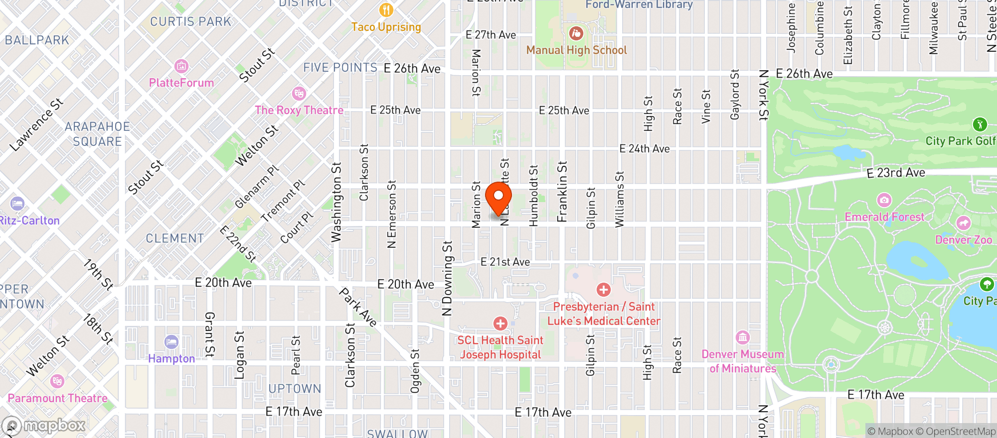 Map showing Sun Market