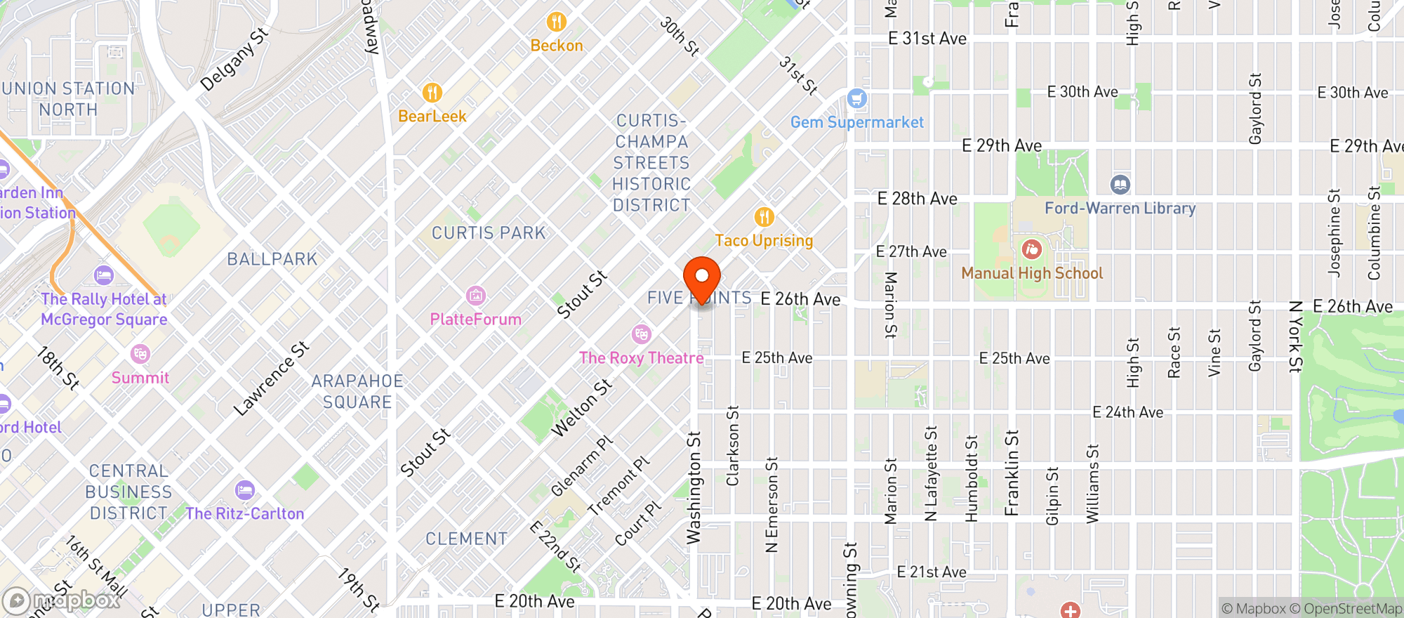 Map showing Lemonnade