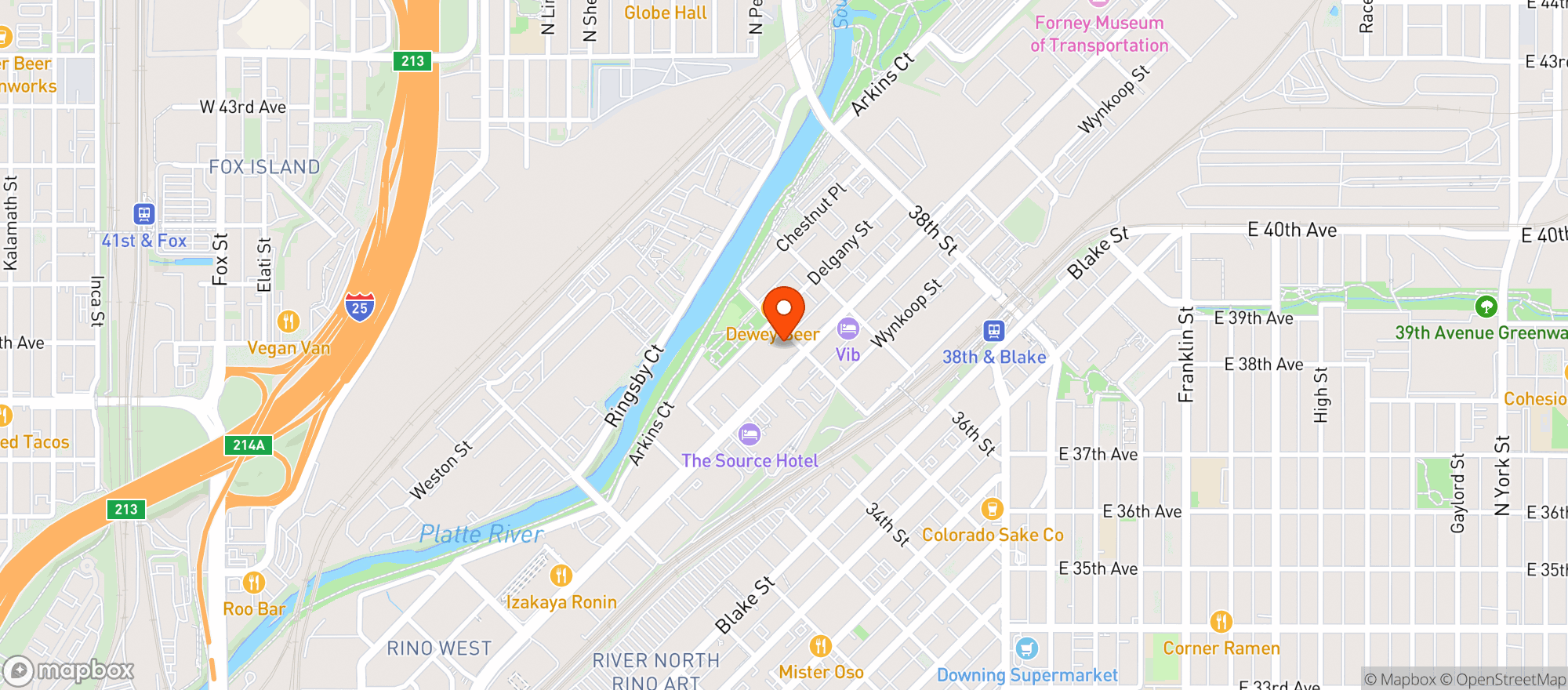 Map showing NPU/ Whiskey Riot