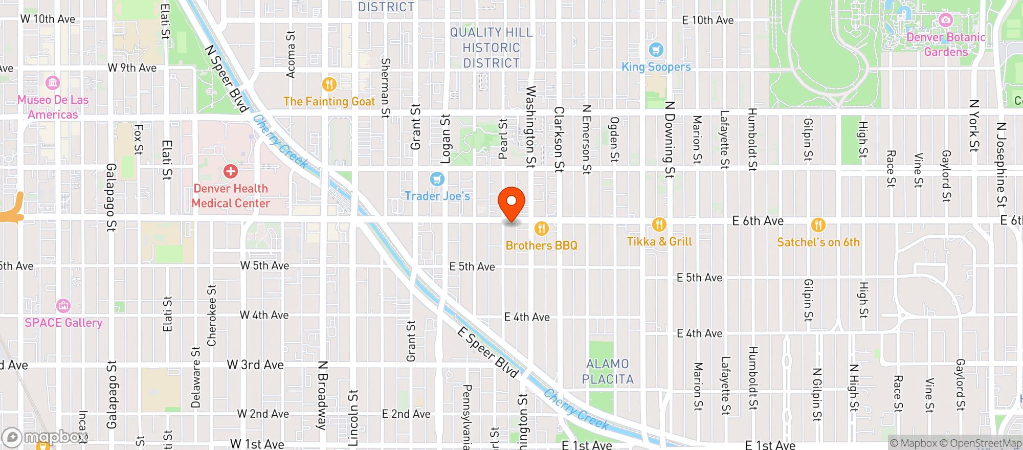 Map showing Wine Seller & Spirits Too