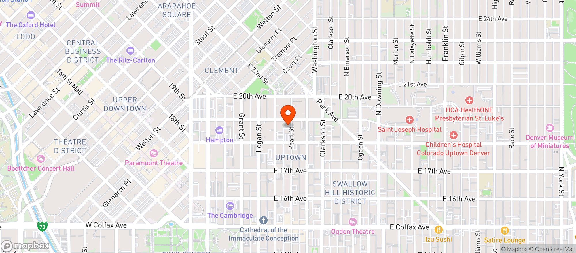Map showing Xiquita Restaurante y Bar