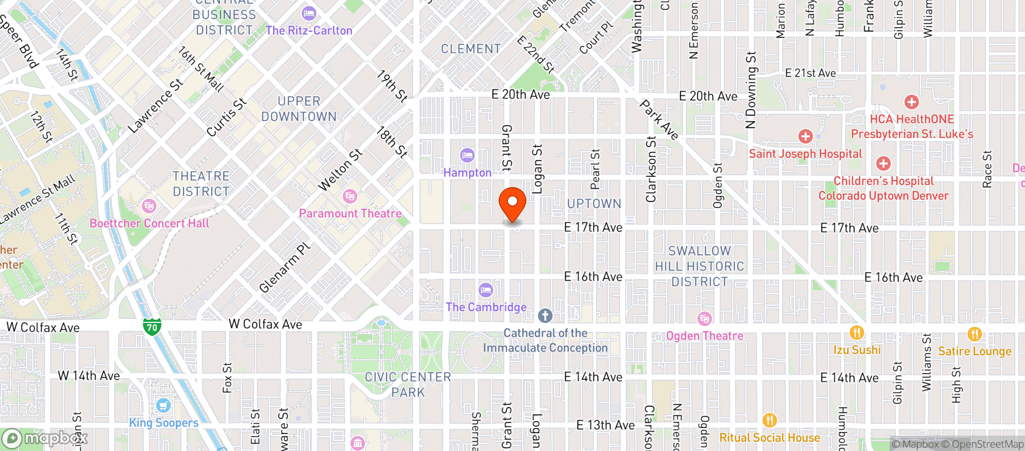 Map showing Rumours Karakoe Cafe