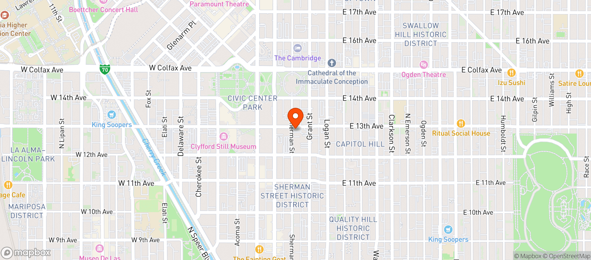 Map showing City O' City