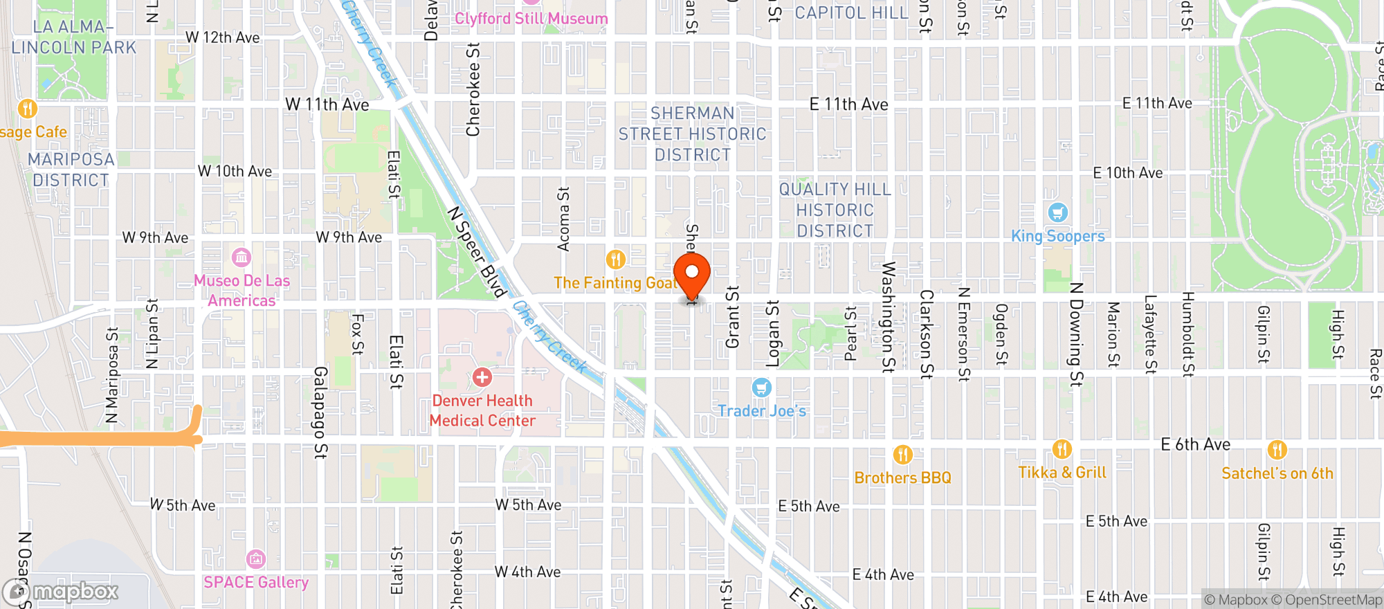 Map showing Reckless Noodles