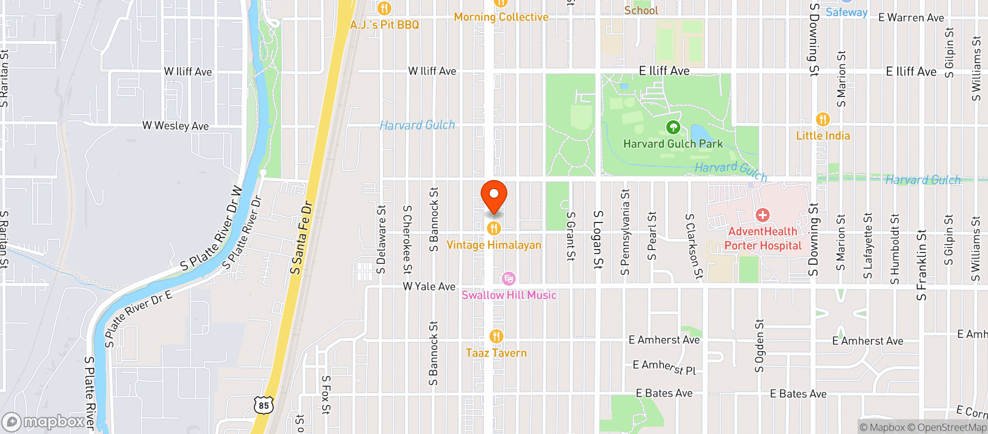 Map showing Makena
