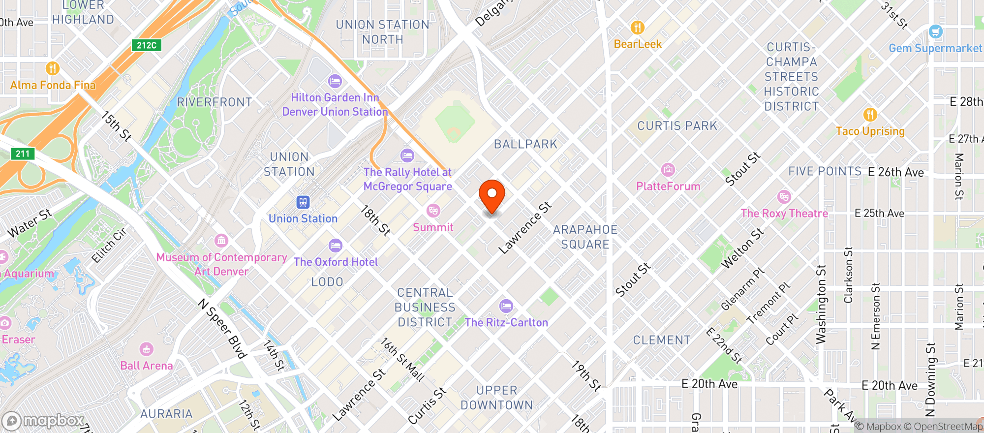Map showing King’s Smoke & Vape