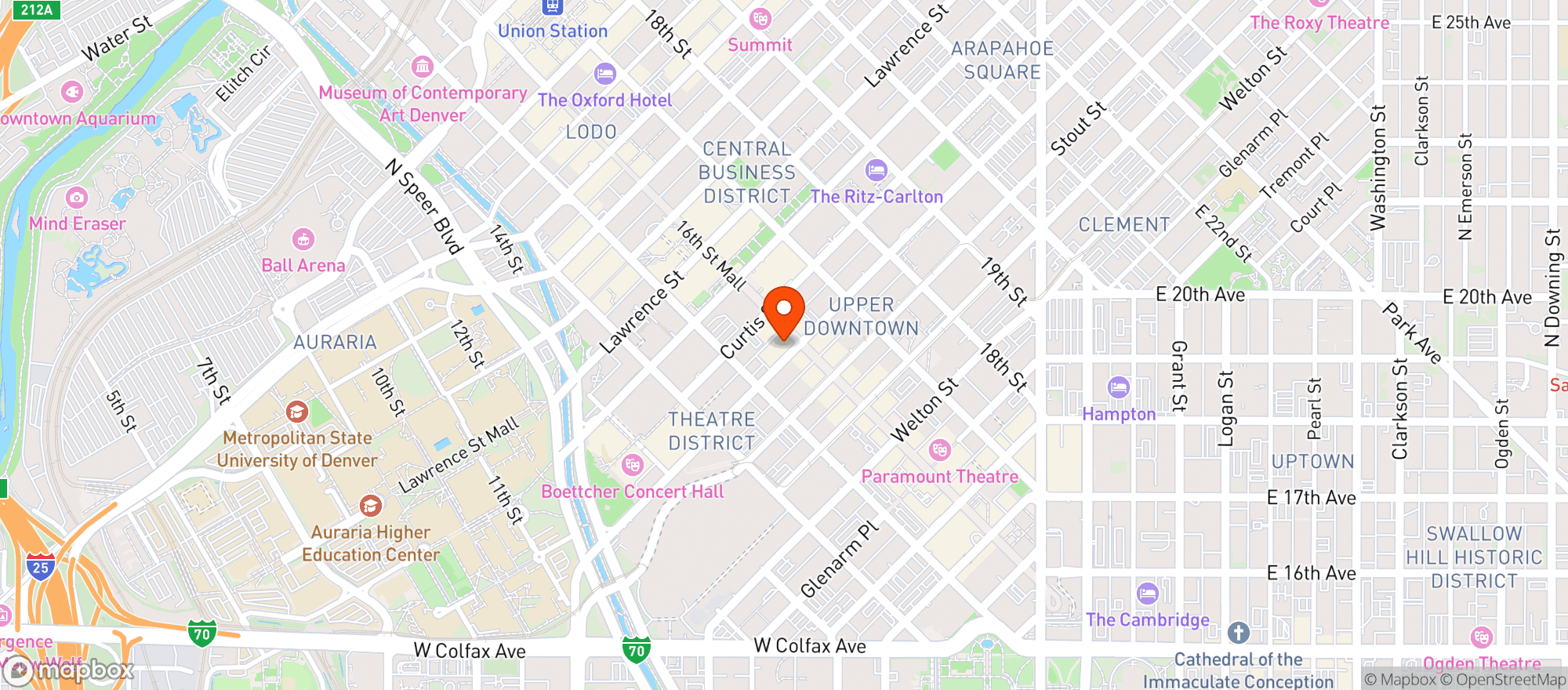 Map showing Kingâ€™s Smoke & Vape