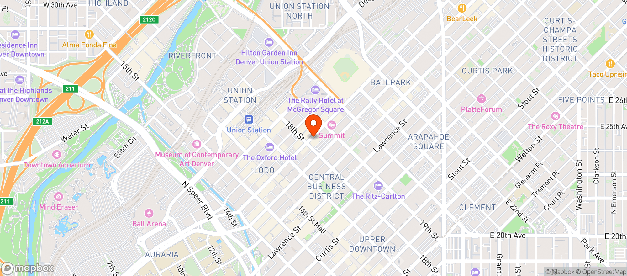 Map showing Pony Up