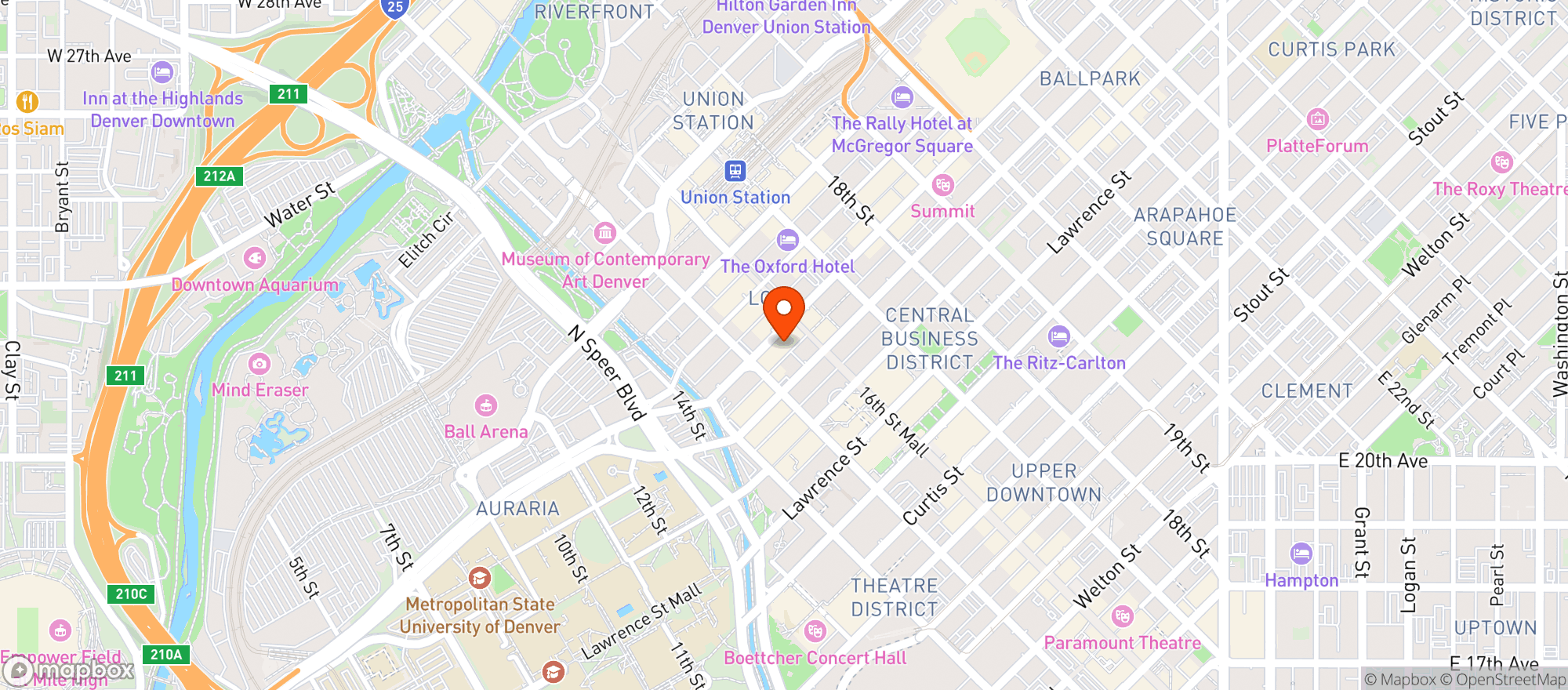 Map showing Freshcraft