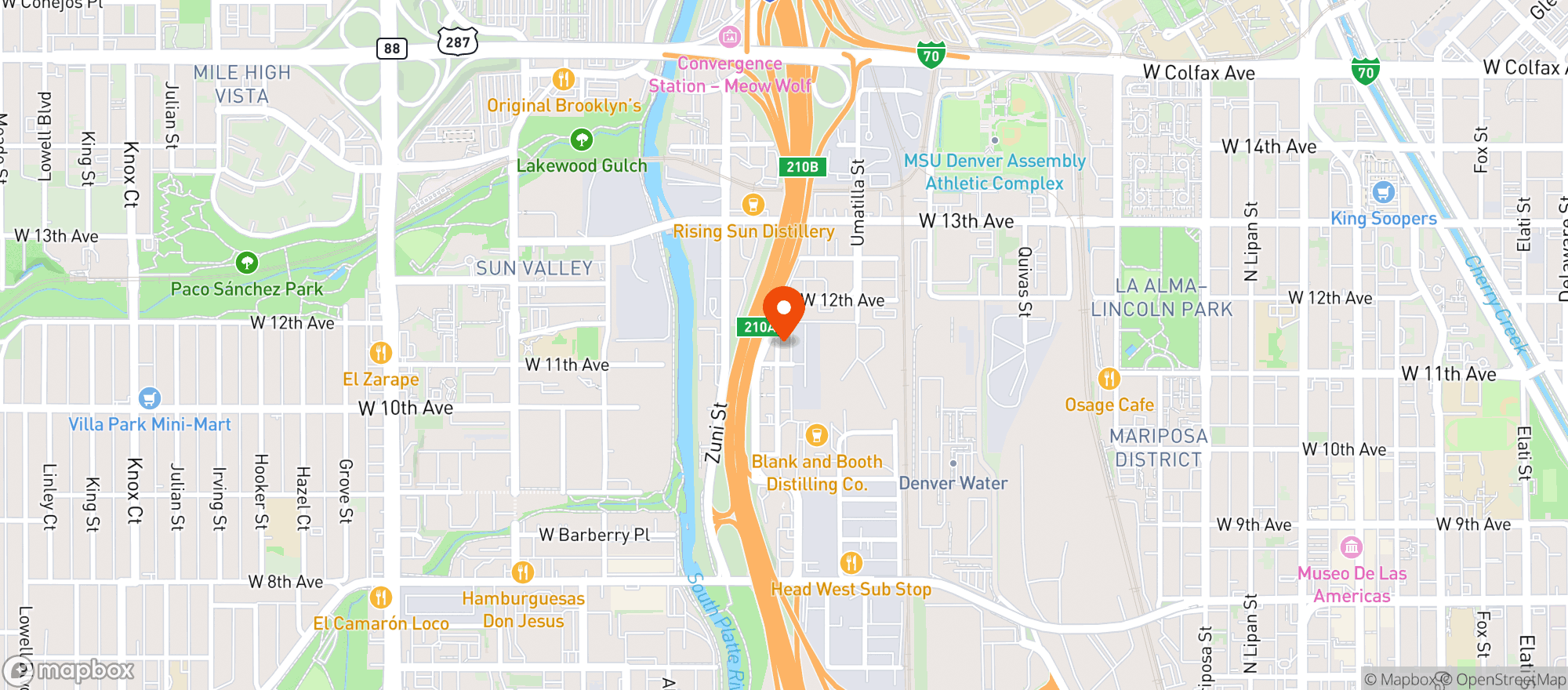 Map showing 1136 Yuma - Rec