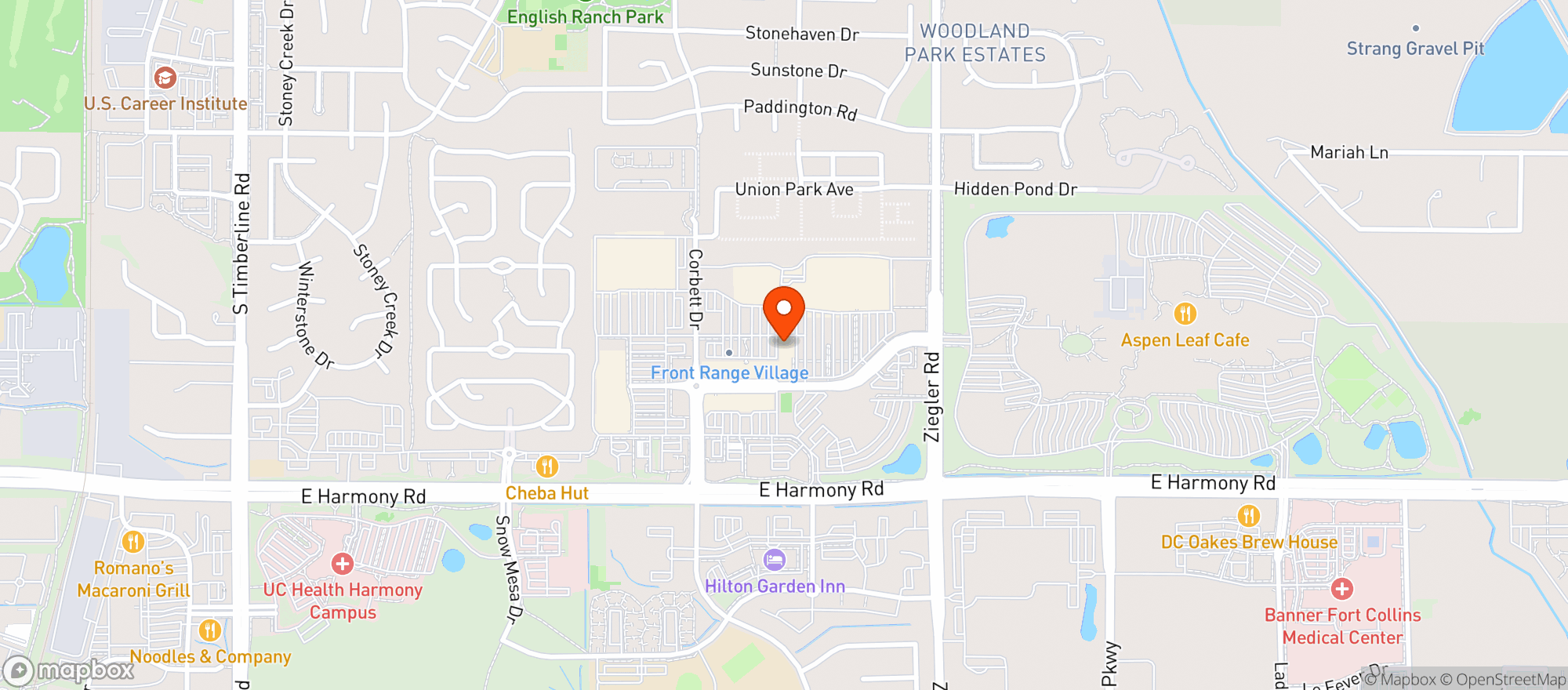 Map showing Gnc