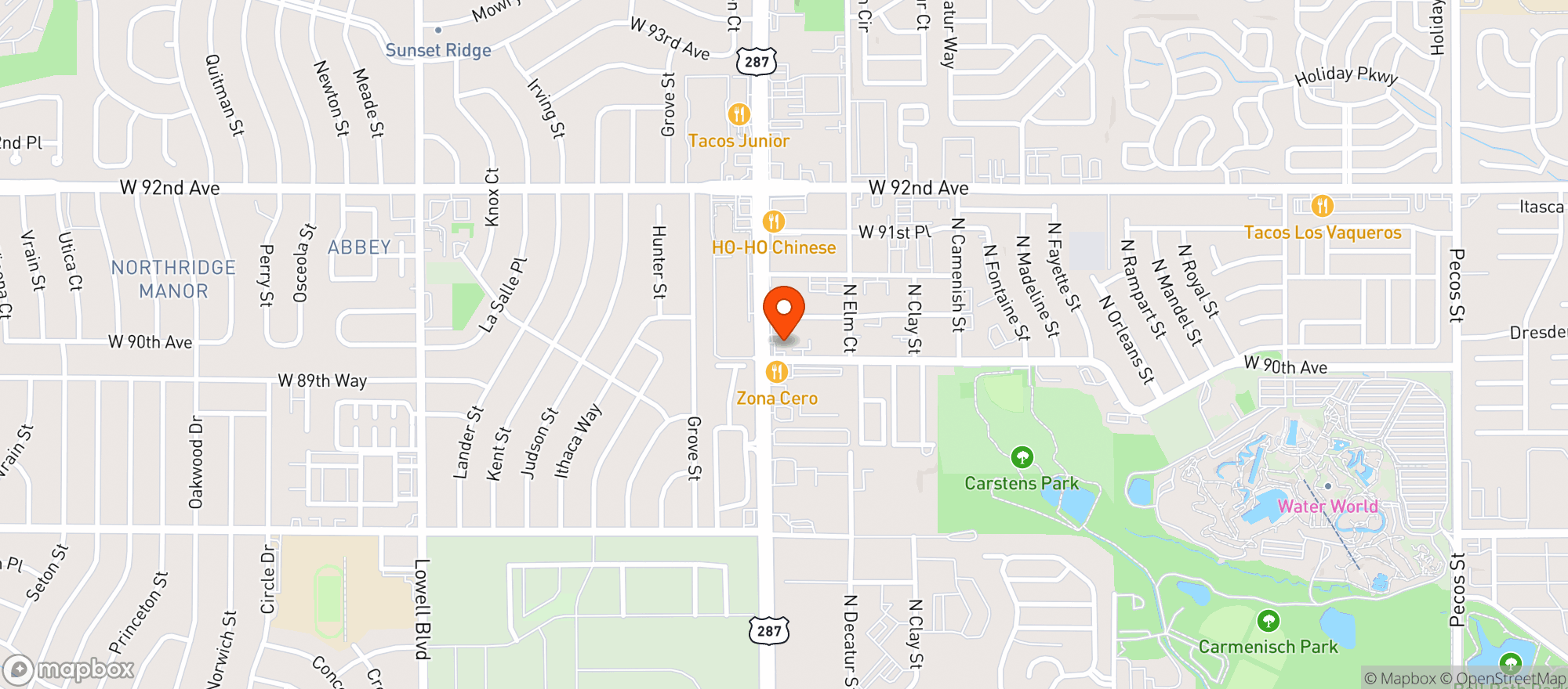 Map showing Starbuds Federal