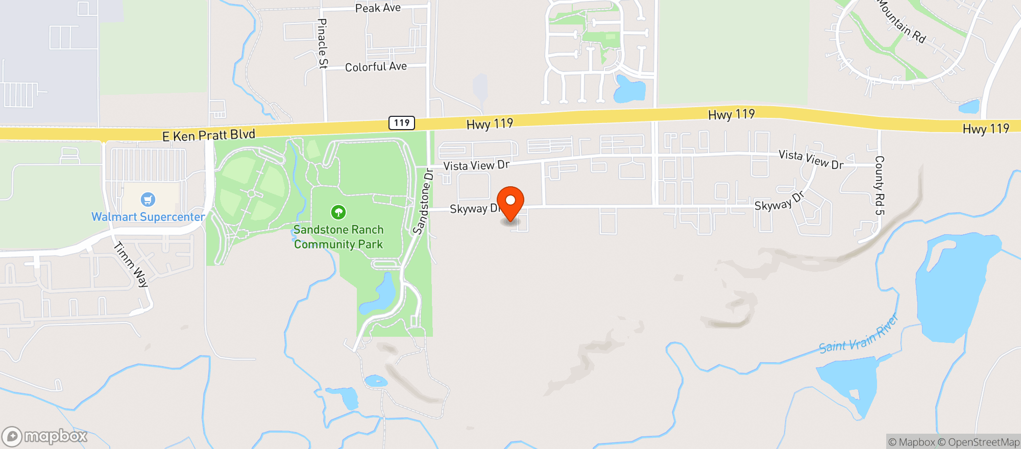 Map showing Collision Brewery Company