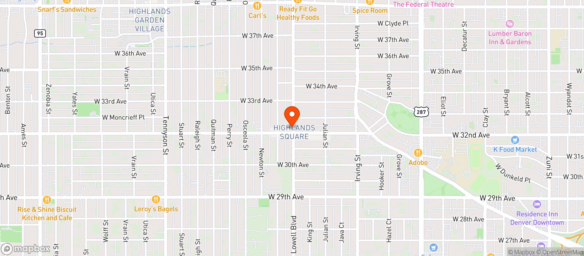 Map showing St. Killans Cheese Shop