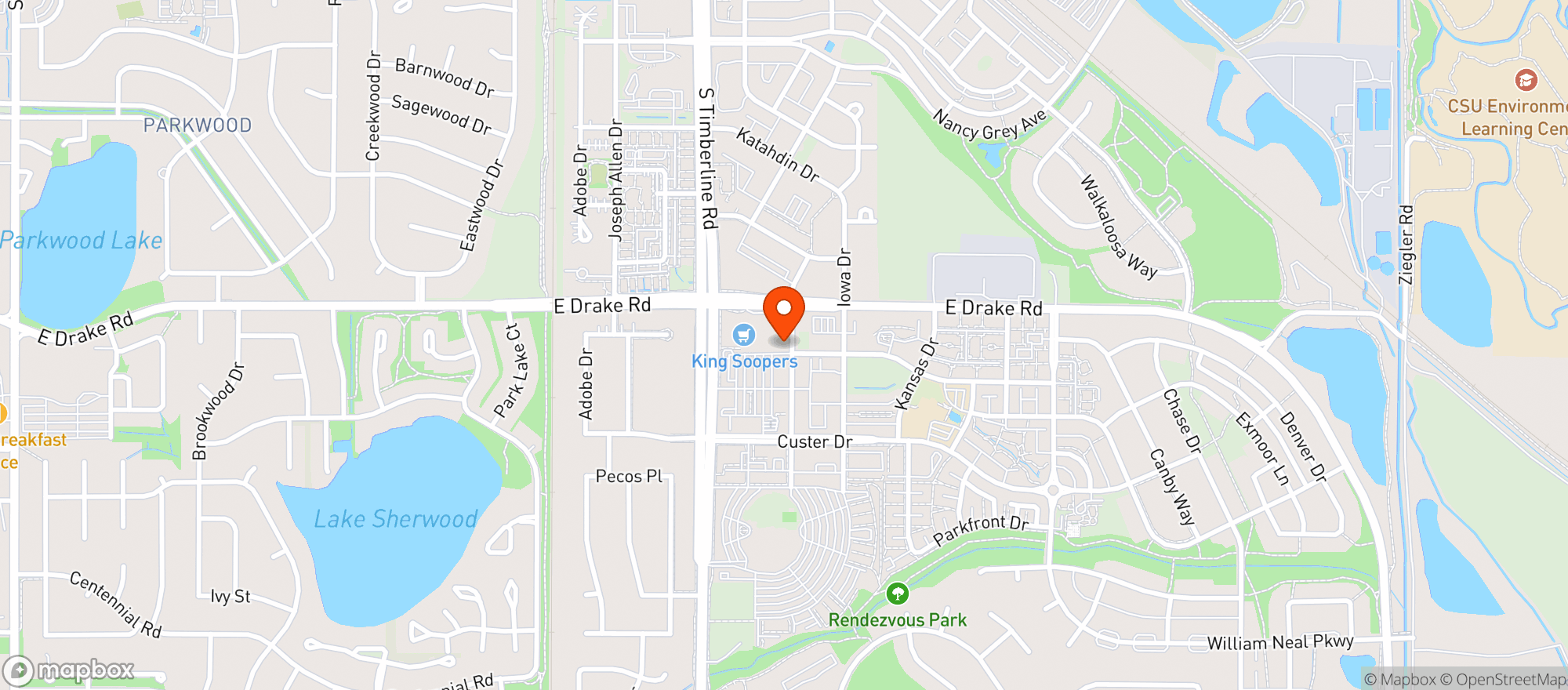 Map showing Fabby's Wine & Spirits