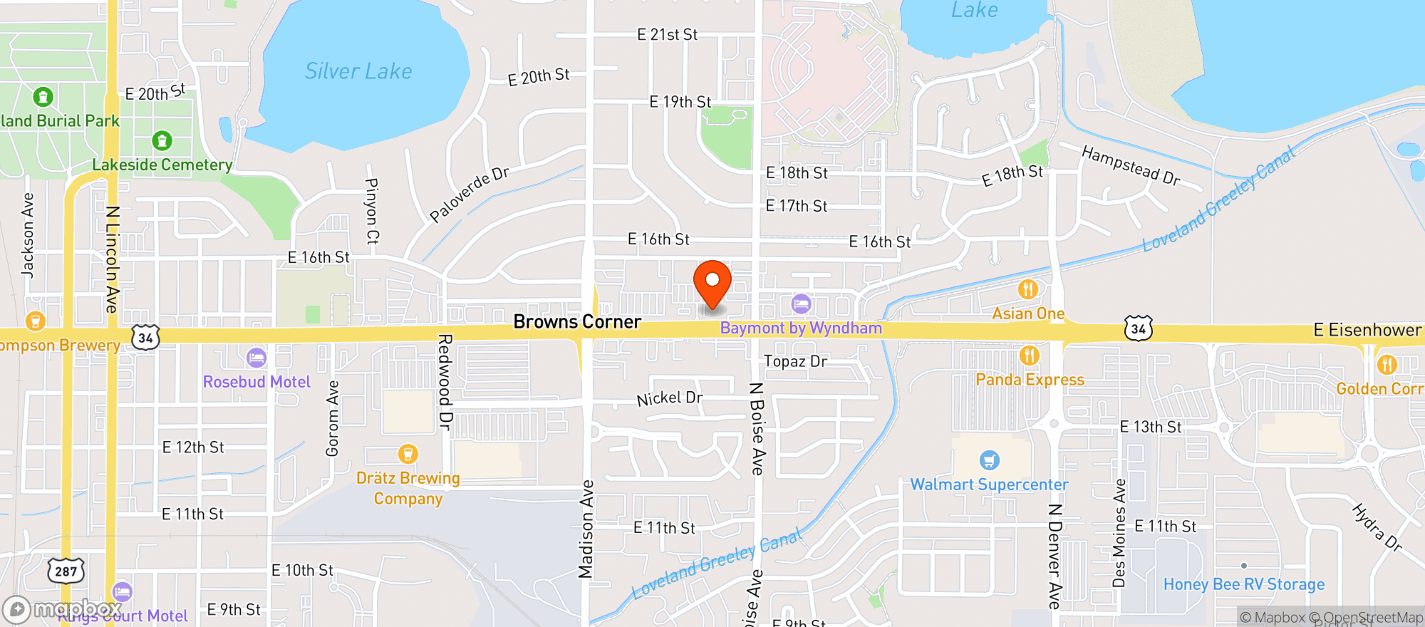Map showing Liquor Max