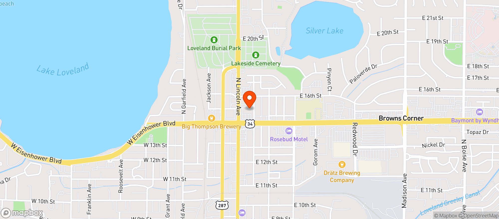 Map showing SPROUTS FARMERS MARKET