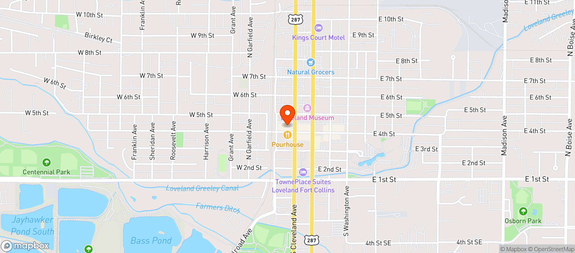 Map showing Chophouse